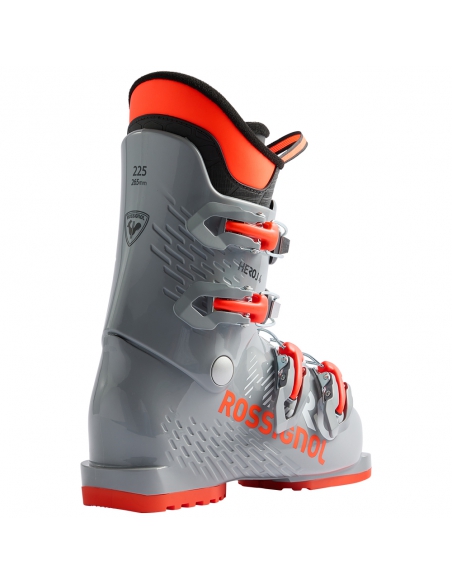 Buty narciarskie dziecięce Rossignol HERO J4 Power Grey (4-klamrowe)