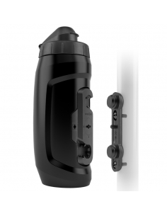 Bidon rowerowy FIDLOCK TWIST 590ml Black z uchwytem magnetycznym BIKE BASE