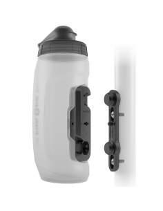 Bidon rowerowy FIDLOCK TWIST 590ml Clear z uchwytem magnetycznym BIKE BASE