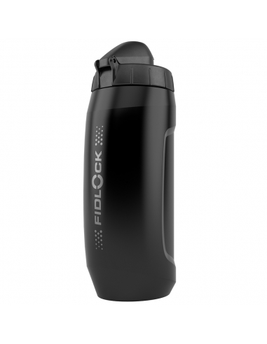 Bidon rowerowy FIDLOCK TWIST 600ml Black z uchwytem magnetycznym BIKE BASE