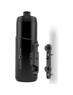 Bidon rowerowy FIDLOCK TWIST 600ml Black z uchwytem magnetycznym BIKE BASE