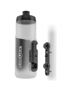 Bidon rowerowy FIDLOCK TWIST 600ml Clear z uchwytem magnetycznym BIKE BASE