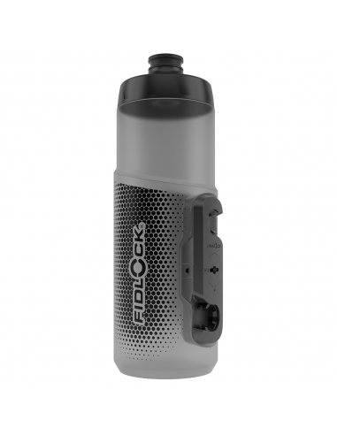 Bidon rowerowy FIDLOCK TWIST 600ml Smoke z uchwytem magnetycznym BIKE BASE