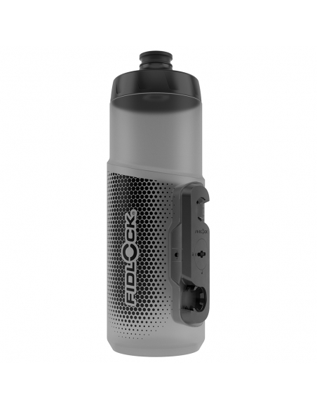 Bidon rowerowy FIDLOCK TWIST 600ml Smoke z uchwytem magnetycznym BIKE BASE