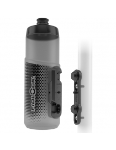 Bidon rowerowy FIDLOCK TWIST 600ml Smoke z uchwytem magnetycznym BIKE BASE