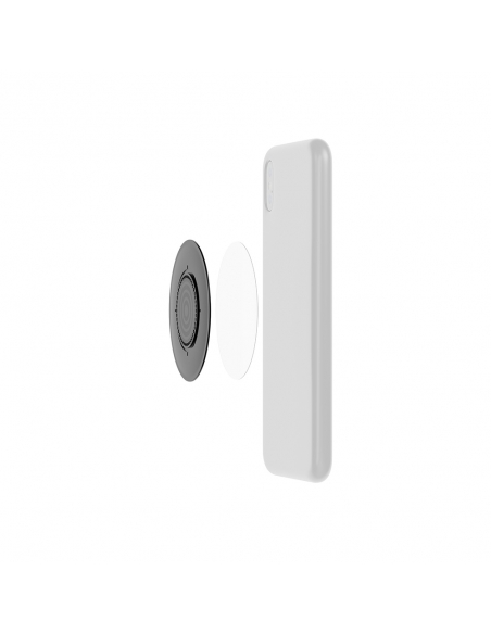 Naklejka magnetyczna na telefon FIDLOCK VACUUM Uni Phone Patch Black