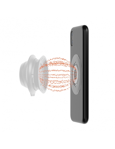 Naklejka magnetyczna na telefon FIDLOCK VACUUM Uni Phone Patch Clear