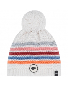 Czapka dziecięca z pomponem Eisbar Stan Pompon KIDS 100 White