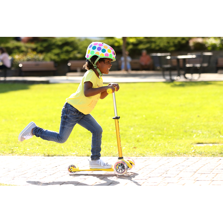 Hulajnoga Mini Micro Deluxe żółta LED