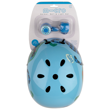 Zestaw bezpieczeństw Micro niebieski w dinozaury