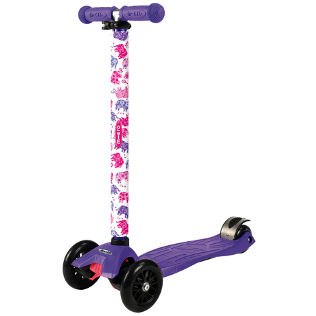 Rękaw na drążek hulajnogi różowe słonie