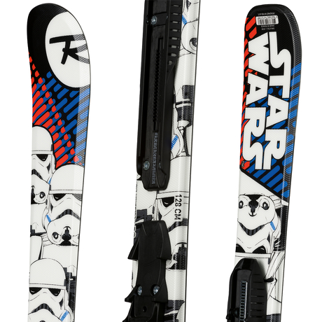 Zestaw: Narty Rossignol STAR WARS + wiązania Look KID-X 4