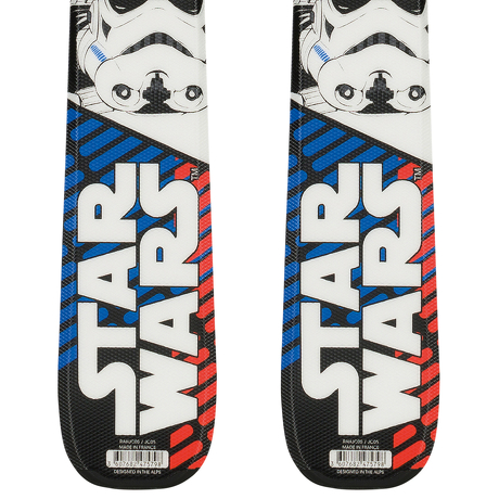 Zestaw: Narty Rossignol STAR WARS + wiązania Look KID-X 4