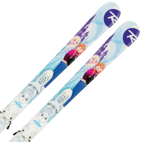 Zestaw: Narty Rossignol FROZEN + wiązania Look KID-X 4