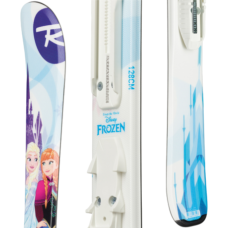 Zestaw: Narty Rossignol FROZEN + wiązania Look KID-X 4