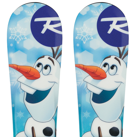 Zestaw: Narty Rossignol FROZEN BABY + wiązania Look TEAM 4