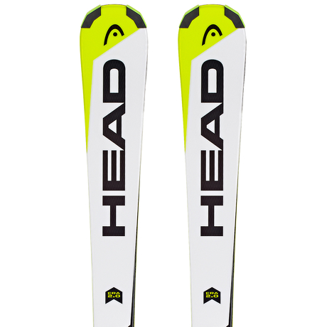 Dziecięce narty Head Supershape SLR 2 wraz z wiązaniami SLR 7.5 AC