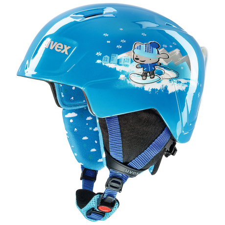 Kask narciarski Uvex Manic Blue Snow Dog