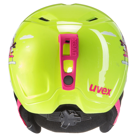 Kask narciarski Uvex Manic Lime Snow Bunny