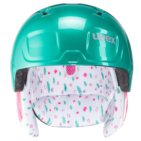 Kask narciarski Uvex Manic Mint Snow Bunny
