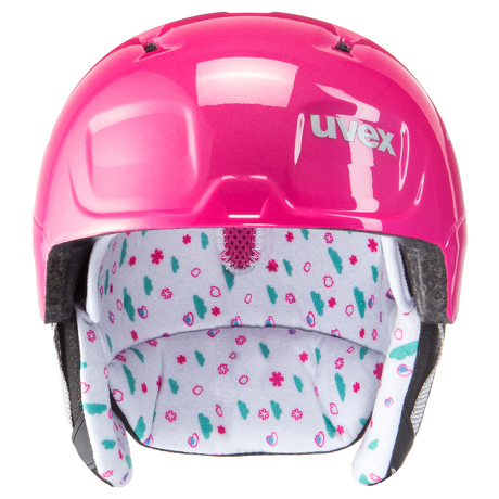 Kask narciarski Uvex Manic Pink Snow Bunny
