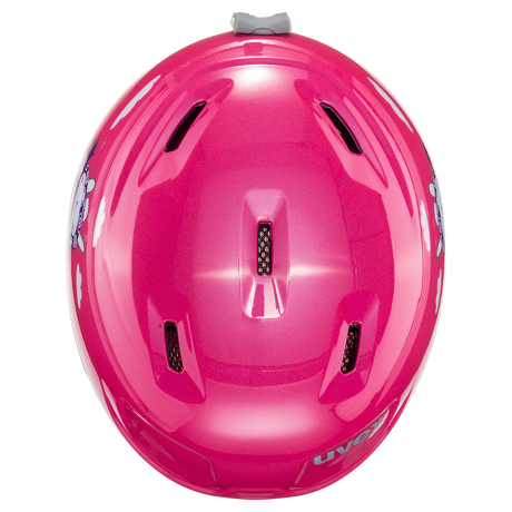 Kask narciarski Uvex Manic Pink Snow Bunny