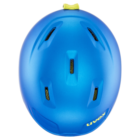 Kask narciarski Uvex Manic Pro Blue/Lime Met Mat