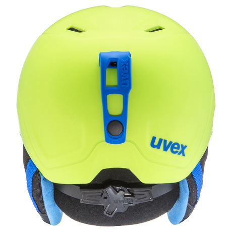 Kask narciarski Uvex Manic Pro Lime/Blue Met Mat