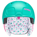 Kask narciarski Uvex Manic Pro Mint/Pink Met Mat