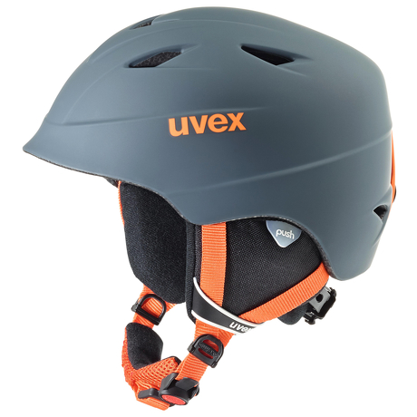 Kask narciarski Uvex Airwing 2 Pro Titanium/Orange Mat