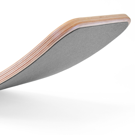 Deska balansująca Wobbel Original lakierowana z filcem Mouse Grey