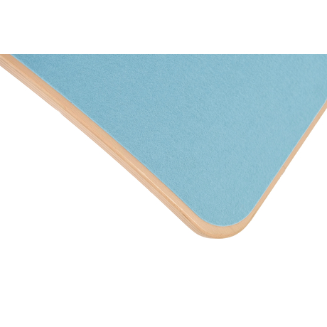 Deska balansująca Wobbel Original lakierowana z filcem Sky Blue