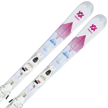 Dziecięce narty Völkl CHICA VMOTION wraz z wiązaniami Marker 4.5 VMOTION JR