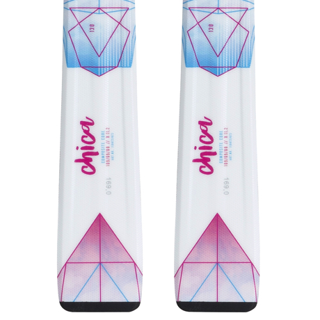 Dziecięce narty Völkl CHICA VMOTION wraz z wiązaniami Marker 4.5 VMOTION JR