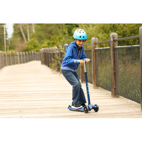 Hulajnoga Maxi Micro Deluxe Navy Blue granatowa