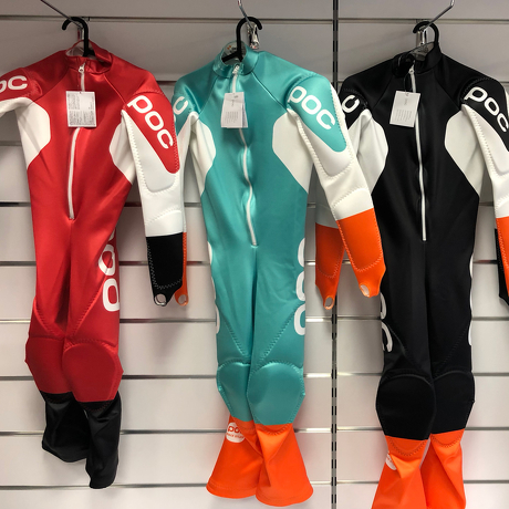 Guma narciarska POC Skin GS JR Tin Blue/Hydrogen White