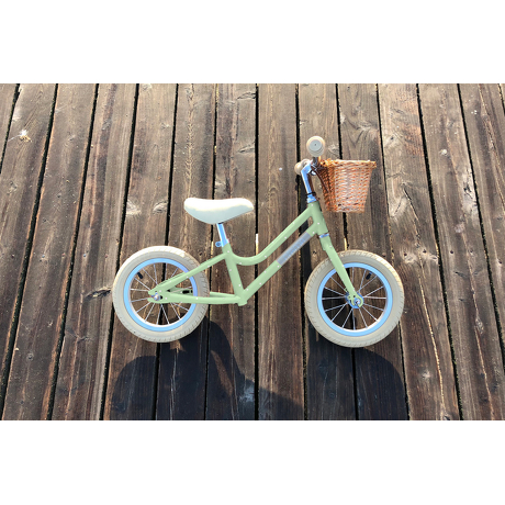 Rowerek biegowy Creme Mia 12 Pistacio Polka