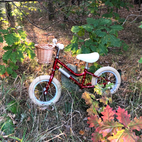 Rowerek biegowy Creme Mia 12 Red Polka