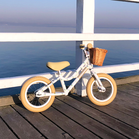 Rowerek biegowy Creme Mia 12 Mia White Unicorn