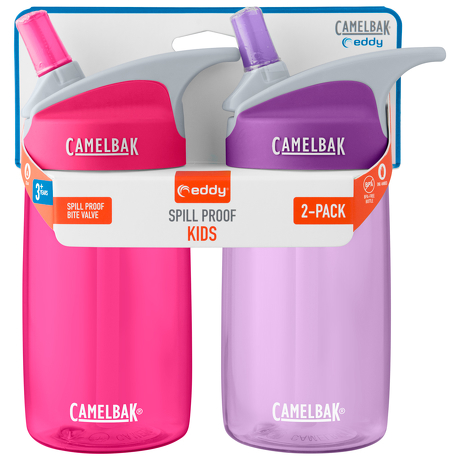 2-Pack butelka bidon Camelbak Eddy Kids 0,4l Pink/Lilac