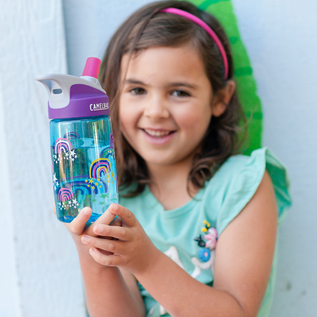 Termiczna butelka bidon Camelbak Eddy Kids Insulated 0,4l Green Cyclopsters