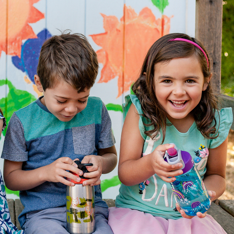 2-Pack butelka bidon Camelbak Eddy Kids 0,4l Blue/Grass