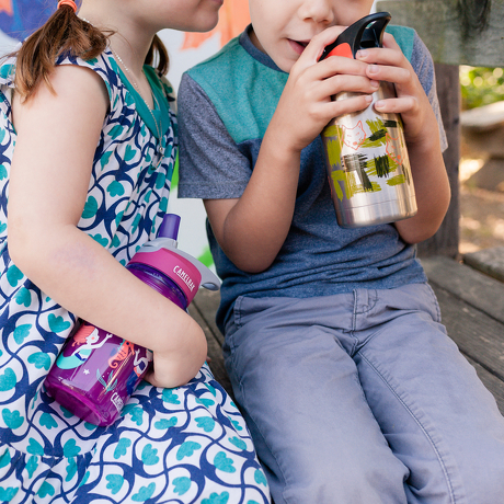 2-Pack butelka bidon Camelbak Eddy Kids 0,4l Blue/Grass