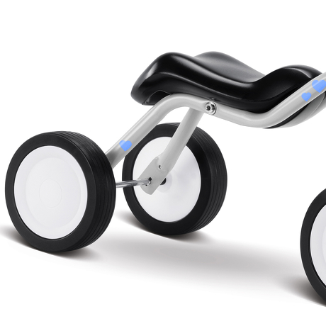 Jeździk rowerek czterokołowy Puky Wutsch jasnoszary z naklejkami