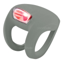 Lampka Knog Frog Strobe tył szary Lampka Knog Frog Strobe tył szary