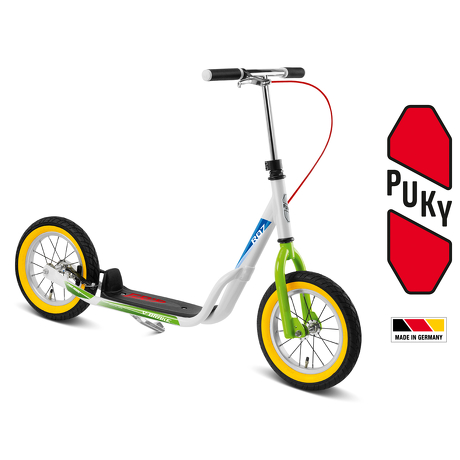 Hulajnoga Puky R07 L biała/kiwi
