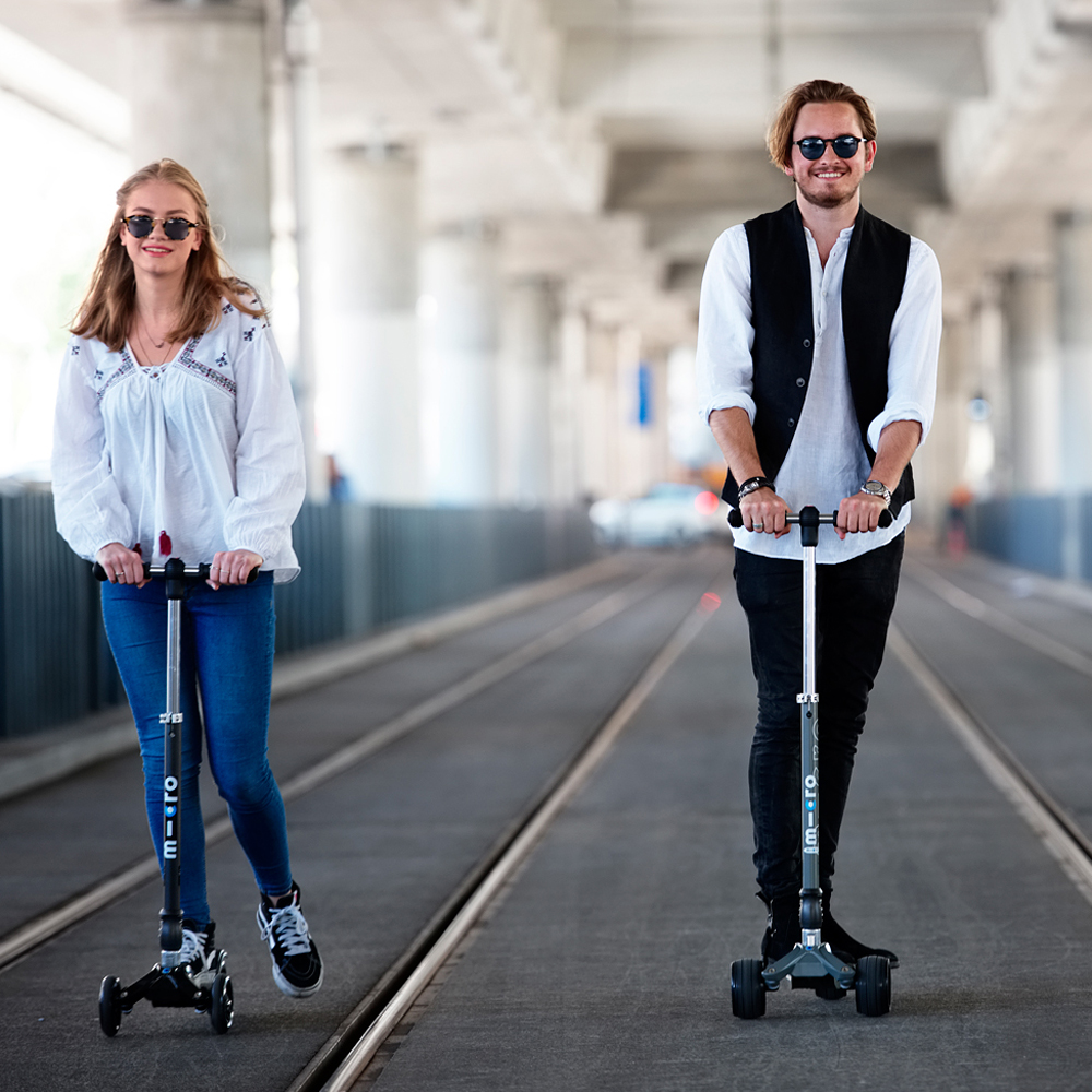 Trójkołowe hulajnogi? Nie tylko dla dzieci, poznaj Kickboardy od Micro!