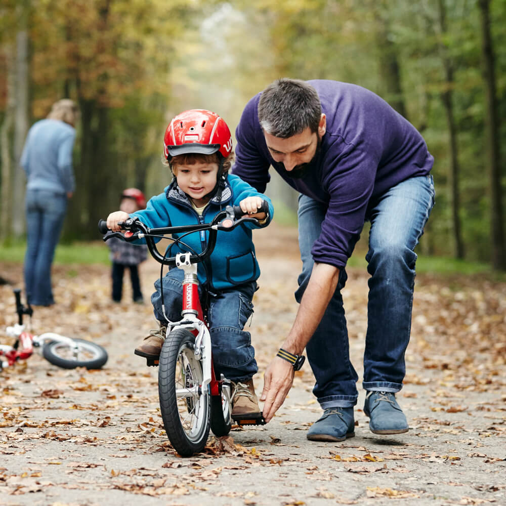 Jak nauczyć dziecko jeździć na rowerze