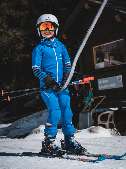 Buty narciarskie dla dzieci Lange x narty dziecięce Dynastar