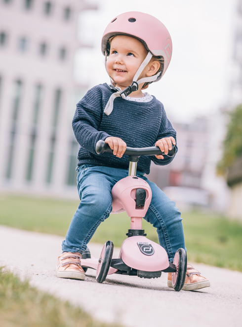 Trójkołowe hulajnogi i jeździki Scoot&Ride Highwaykick 2w1